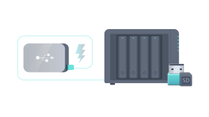 添加USB硬盘当群晖内部存储VUM-ESXI和VUM-PVE整合包中-VUM星球