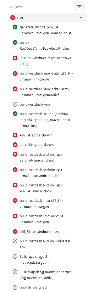 Rustdesk编译后出错-VUM星球