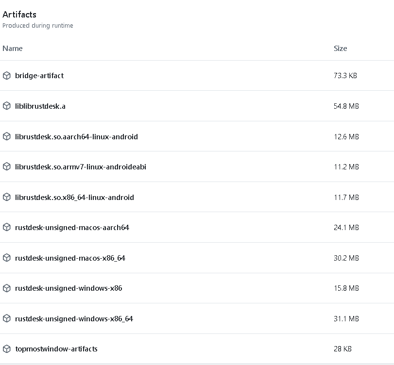 Rustdesk编译后出错-VUM星球